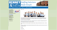 Desktop Screenshot of kenneystaffing.com